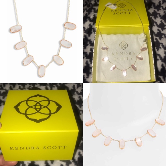 Kendra Scott Jewelry - Kendra Scott mother of pearl necklace gold tone